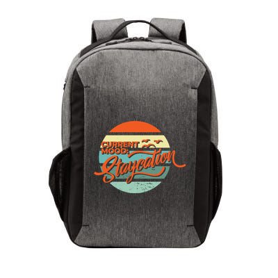 Current Mood Staycation  Vector Backpack
