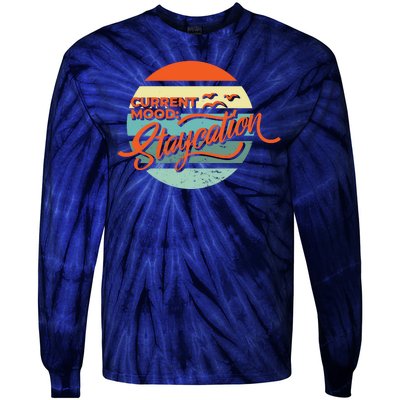 Current Mood Staycation  Tie-Dye Long Sleeve Shirt