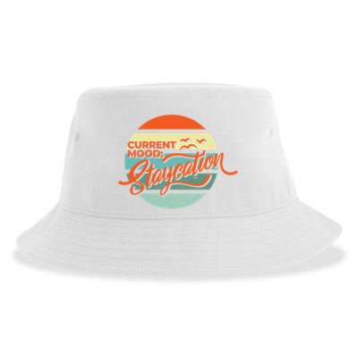 Current Mood Staycation  Sustainable Bucket Hat