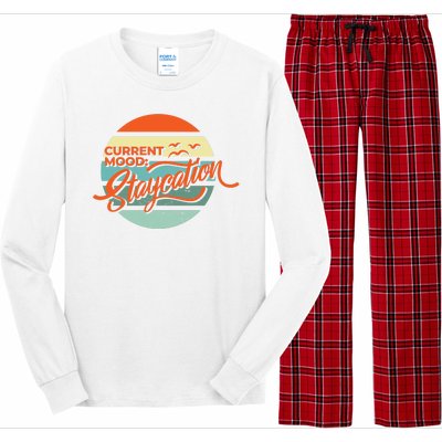 Current Mood Staycation  Long Sleeve Pajama Set