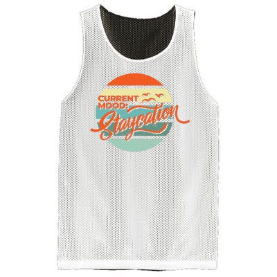 Current Mood Staycation  Mesh Reversible Basketball Jersey Tank