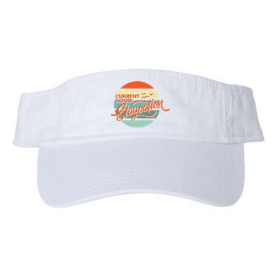 Current Mood Staycation  Valucap Bio-Washed Visor