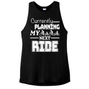 Currently Planning My Next Ride Ladies PosiCharge Tri-Blend Wicking Tank