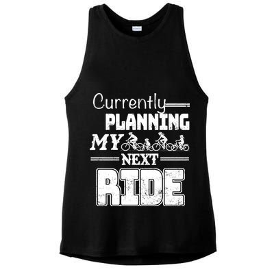 Currently Planning My Next Ride Ladies PosiCharge Tri-Blend Wicking Tank