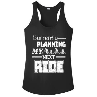 Currently Planning My Next Ride Ladies PosiCharge Competitor Racerback Tank