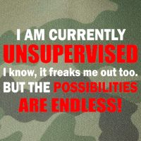 Currently Unsupervised Possibilities Are Endless Legacy Tie Dye Trucker Hat