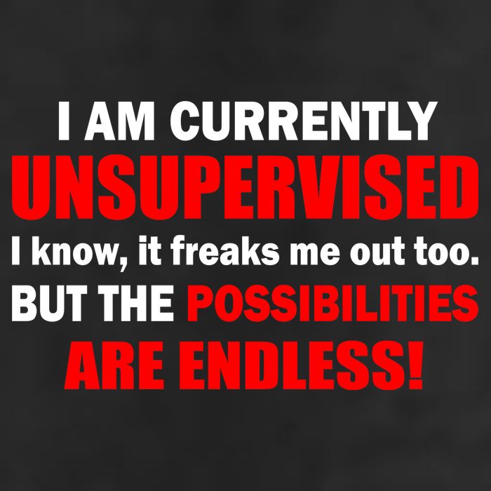 Currently Unsupervised Possibilities Are Endless Cool Comfort Performance Bucket Hat