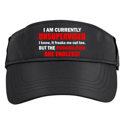 Currently Unsupervised Possibilities Are Endless Adult Drive Performance Visor