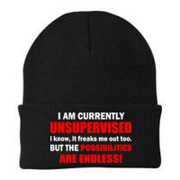 Currently Unsupervised Possibilities Are Endless Beanie
