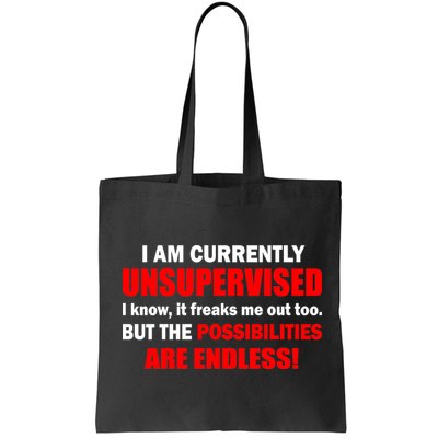 Currently Unsupervised Possibilities Are Endless Bag