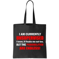 Currently Unsupervised Possibilities Are Endless Bag