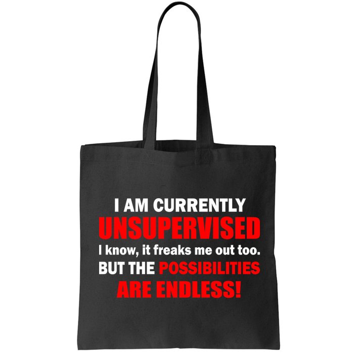 Currently Unsupervised Possibilities Are Endless Bag