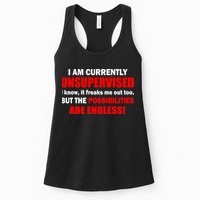 Currently Unsupervised Possibilities Are Endless Womens Tank Top