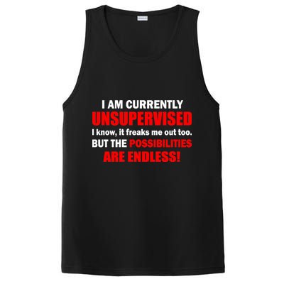 Currently Unsupervised Possibilities Are Endless PosiCharge Competitor Tank