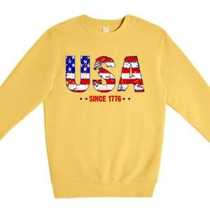 Chill Usa Since 1776 Premium Crewneck Sweatshirt