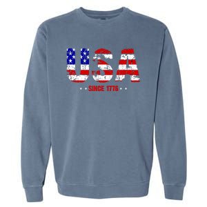 Chill Usa Since 1776 Garment-Dyed Sweatshirt