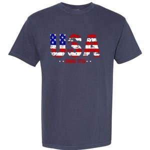 Chill Usa Since 1776 Garment-Dyed Heavyweight T-Shirt