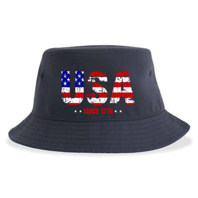 Chill Usa Since 1776 Sustainable Bucket Hat