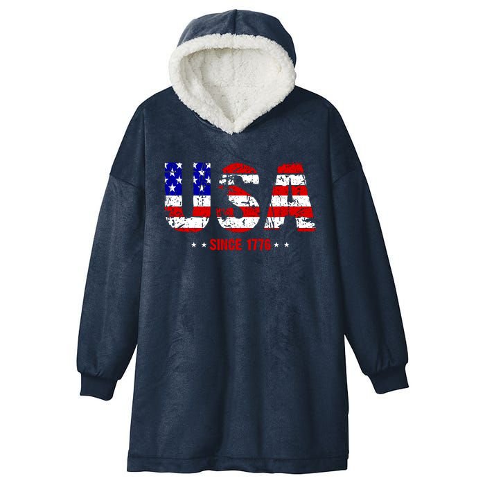 Chill Usa Since 1776 Hooded Wearable Blanket