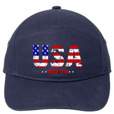 Chill Usa Since 1776 7-Panel Snapback Hat