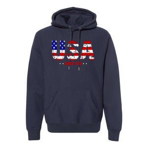 Chill Usa Since 1776 Premium Hoodie