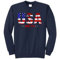 Chill Usa Since 1776 Tall Sweatshirt