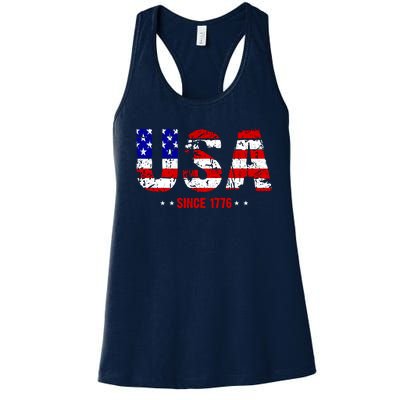 Chill Usa Since 1776 Women's Racerback Tank