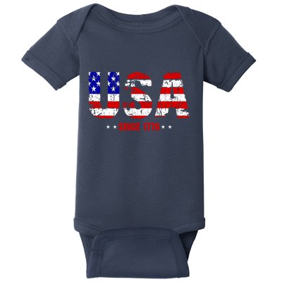 Chill Usa Since 1776 Baby Bodysuit