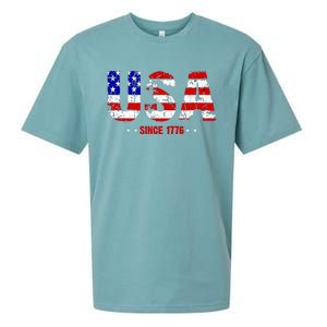 Chill Usa Since 1776 Sueded Cloud Jersey T-Shirt