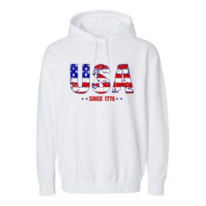 Chill Usa Since 1776 Garment-Dyed Fleece Hoodie