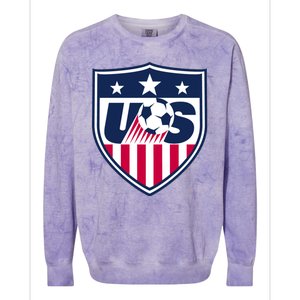 Cool Usa Soccer Team Jersey Colorblast Crewneck Sweatshirt