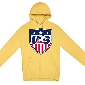 Cool Usa Soccer Team Jersey Premium Pullover Hoodie