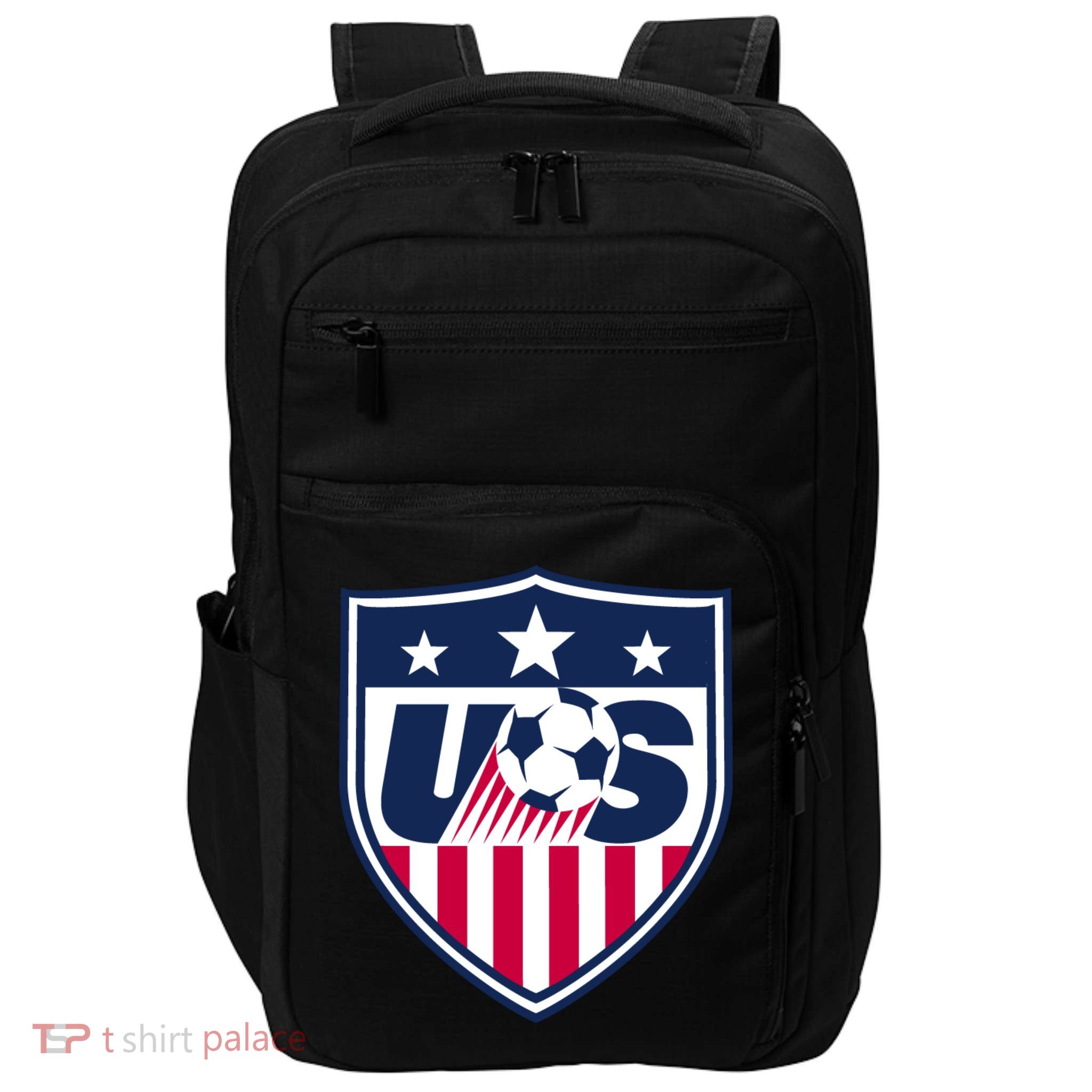 Cool Usa Soccer Team Jersey Impact Tech Backpack