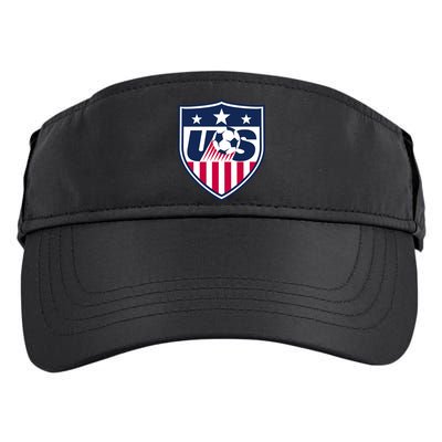 Cool Usa Soccer Team Jersey Adult Drive Performance Visor