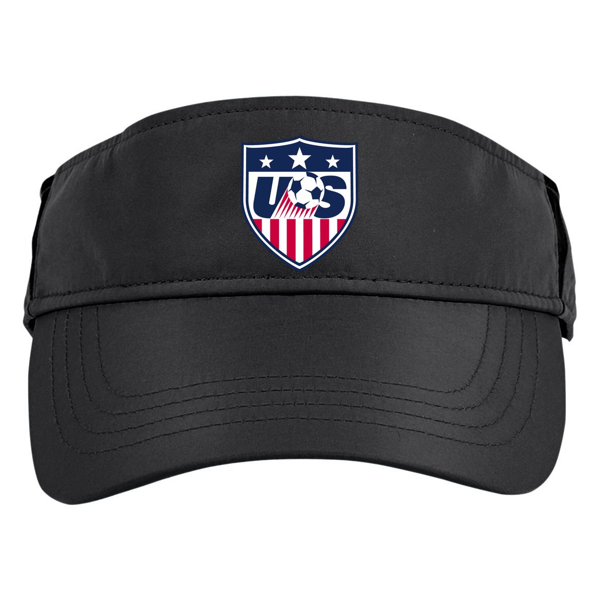 Cool Usa Soccer Team Jersey Adult Drive Performance Visor