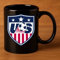 Cool Usa Soccer Team Jersey 11oz C Handle Ceramic Mug