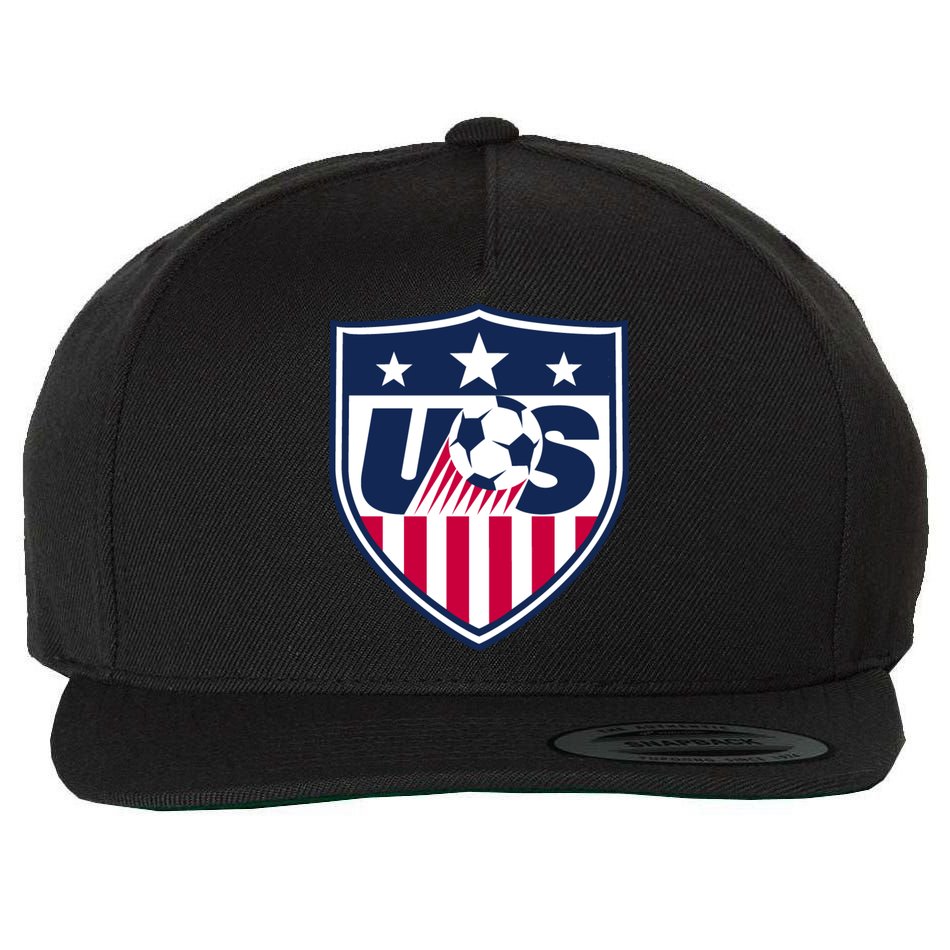 Cool Usa Soccer Team Jersey Wool Snapback Cap