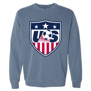 Cool Usa Soccer Team Jersey Garment-Dyed Sweatshirt