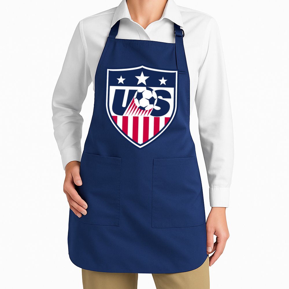 Cool Usa Soccer Team Jersey Apron
