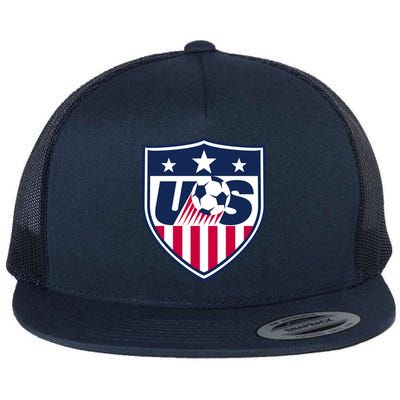 Cool Usa Soccer Team Jersey Flatbill Hat