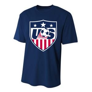 Cool Usa Soccer Team Jersey Performance Sprint T-Shirt