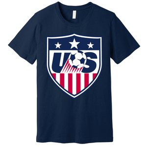 Cool Usa Soccer Team Jersey Premium T-Shirt