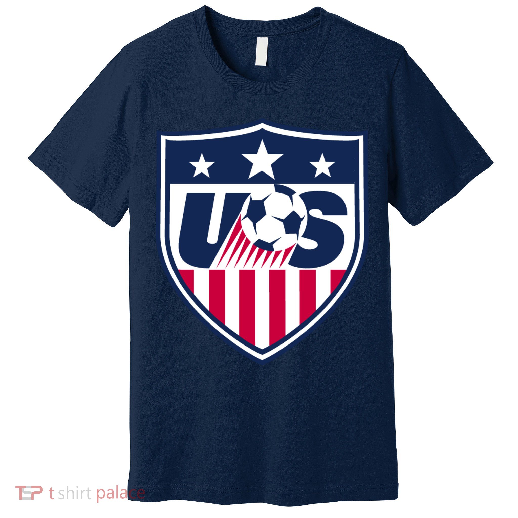 Cool Usa Soccer Team Jersey Premium T-Shirt