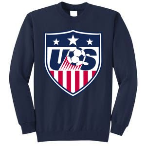 Cool Usa Soccer Team Jersey Tall Sweatshirt