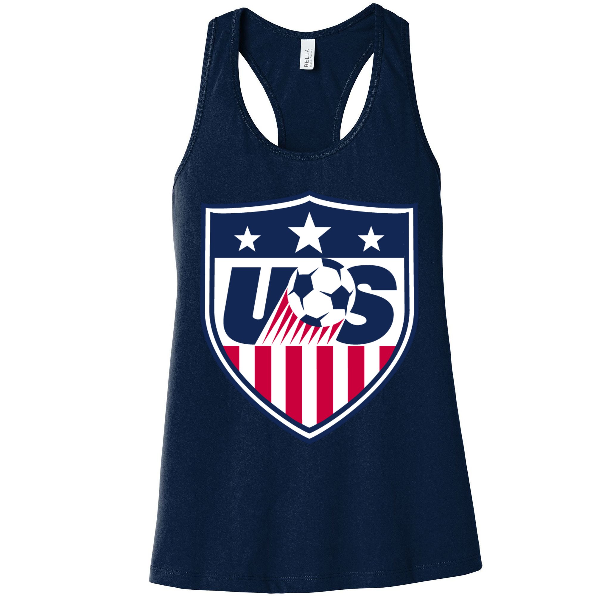 Cool Usa Soccer Team Jersey Womens Tank Top
