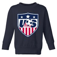 Cool Usa Soccer Team Jersey Toddler Sweatshirt