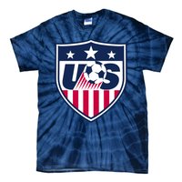 Cool Usa Soccer Team Jersey Tie-Dye T-Shirt