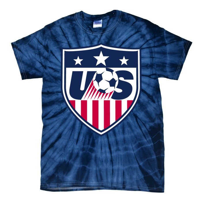 Cool Usa Soccer Team Jersey Tie-Dye T-Shirt