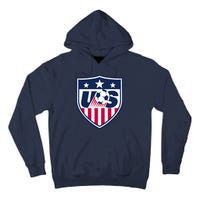 Cool Usa Soccer Team Jersey Tall Hoodie