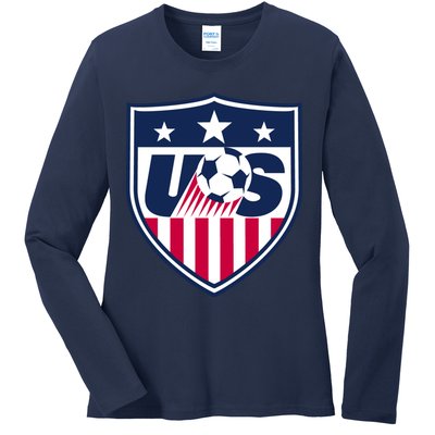 Cool Usa Soccer Team Jersey Ladies Long Sleeve Shirt